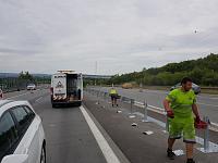 Montáž lehce rozebíratelných svodiel na dálnici D35